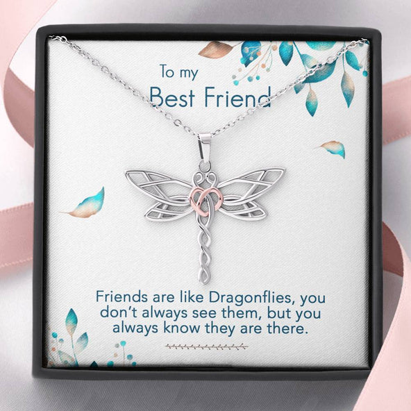 Collection Friend - Friends Are Like Dragonflies - Necklace