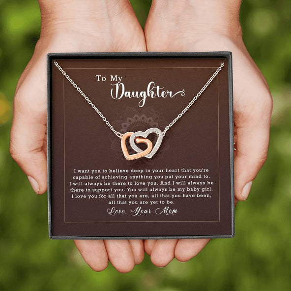 Collection Daughter - Interlocking Hearts Necklace