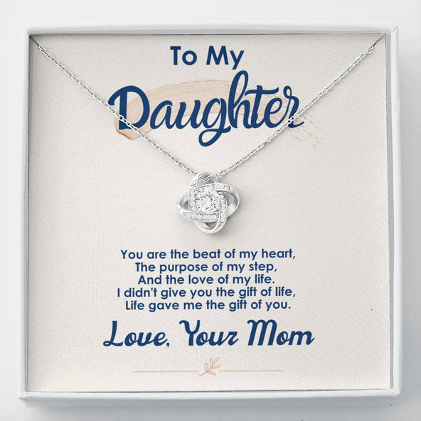 Collection Daughter - The Gift Of You -  Love Knot Necklace