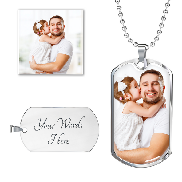 Fully Customizable Dog Tag with Engraving